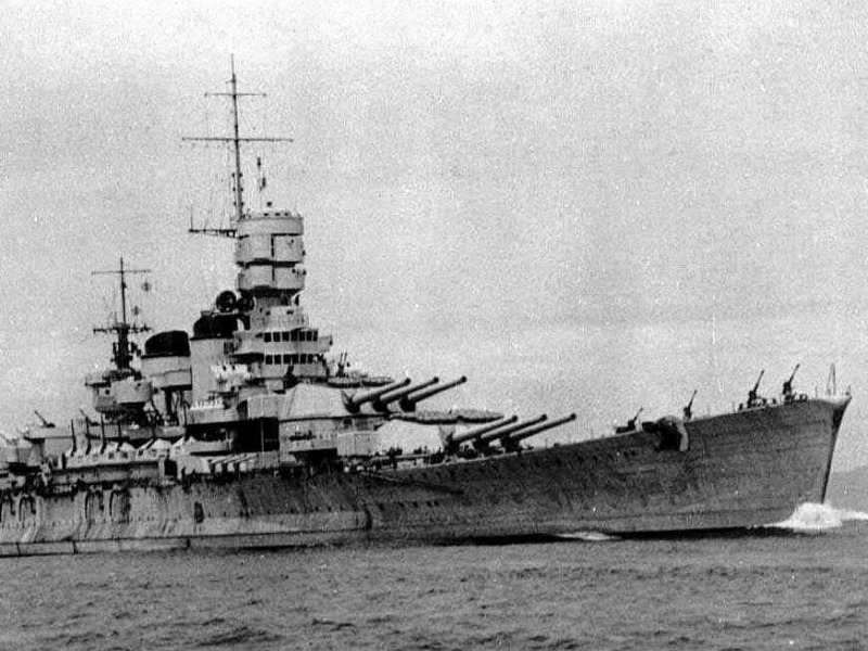 RM Roma csatahajó - A csodafegyver első áldozata (2. rész)
