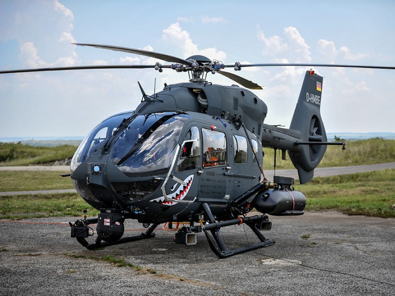 H145M - Bemutatkozó repülés