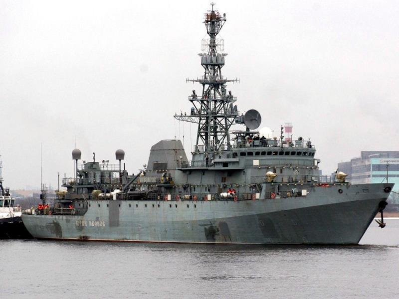 Az Orosz Haditengerészet elektronikai felderítő hadihajói