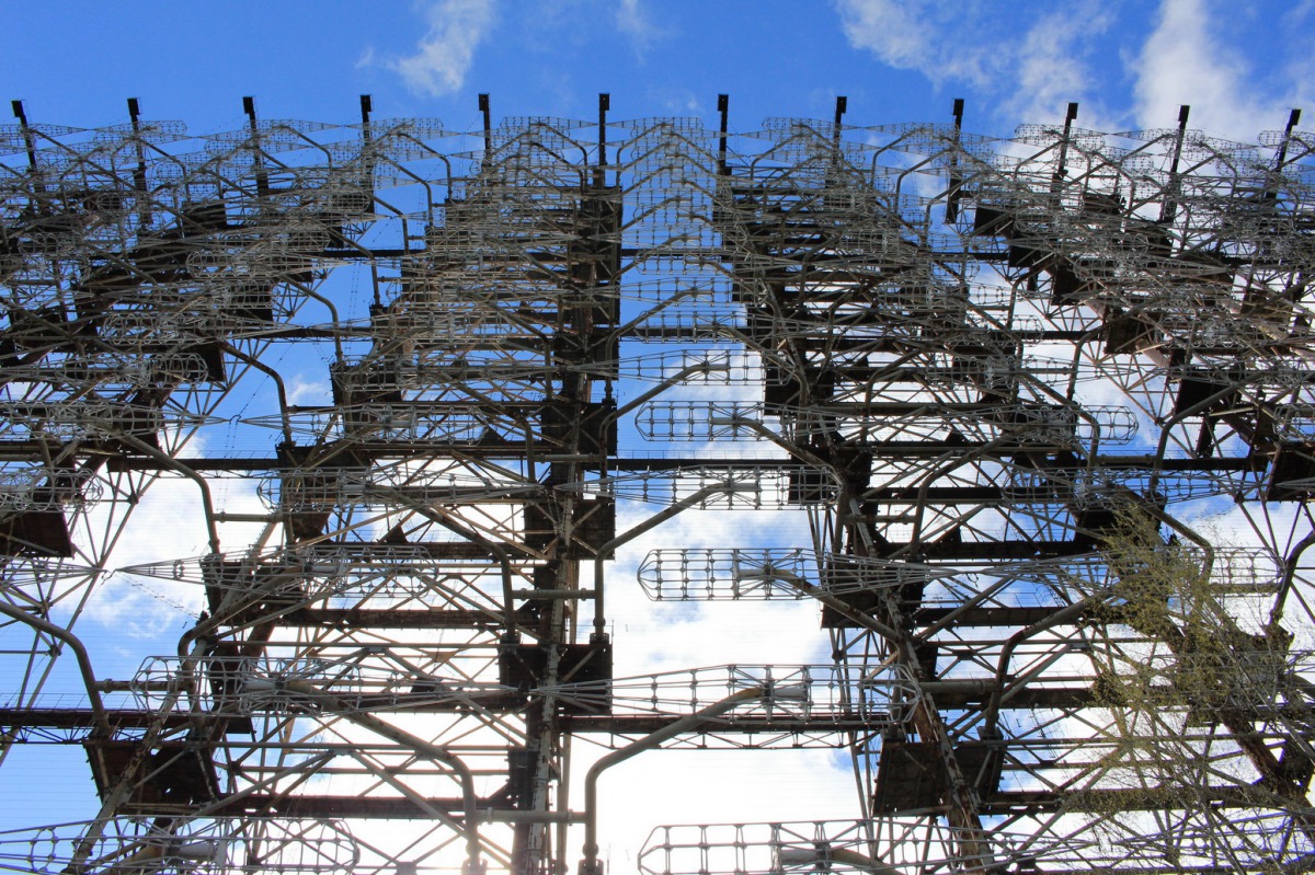 Látogatás a Csernobil melletti Duga radarnál