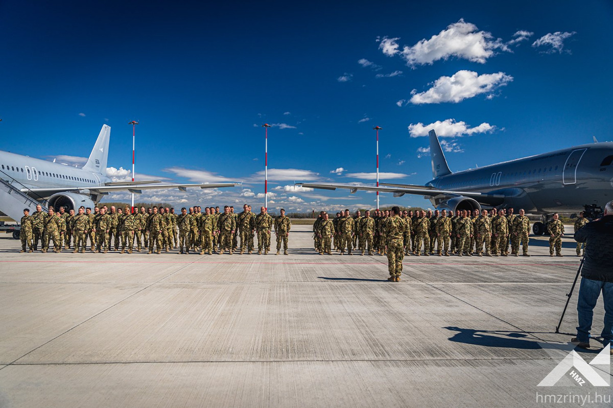 Visszatért Koszovóból az MH KFOR Hadműveleti Tartalék Zászlóalj manőver százada