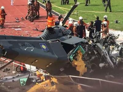 Összeütközött két katonai helikopter Malajziában